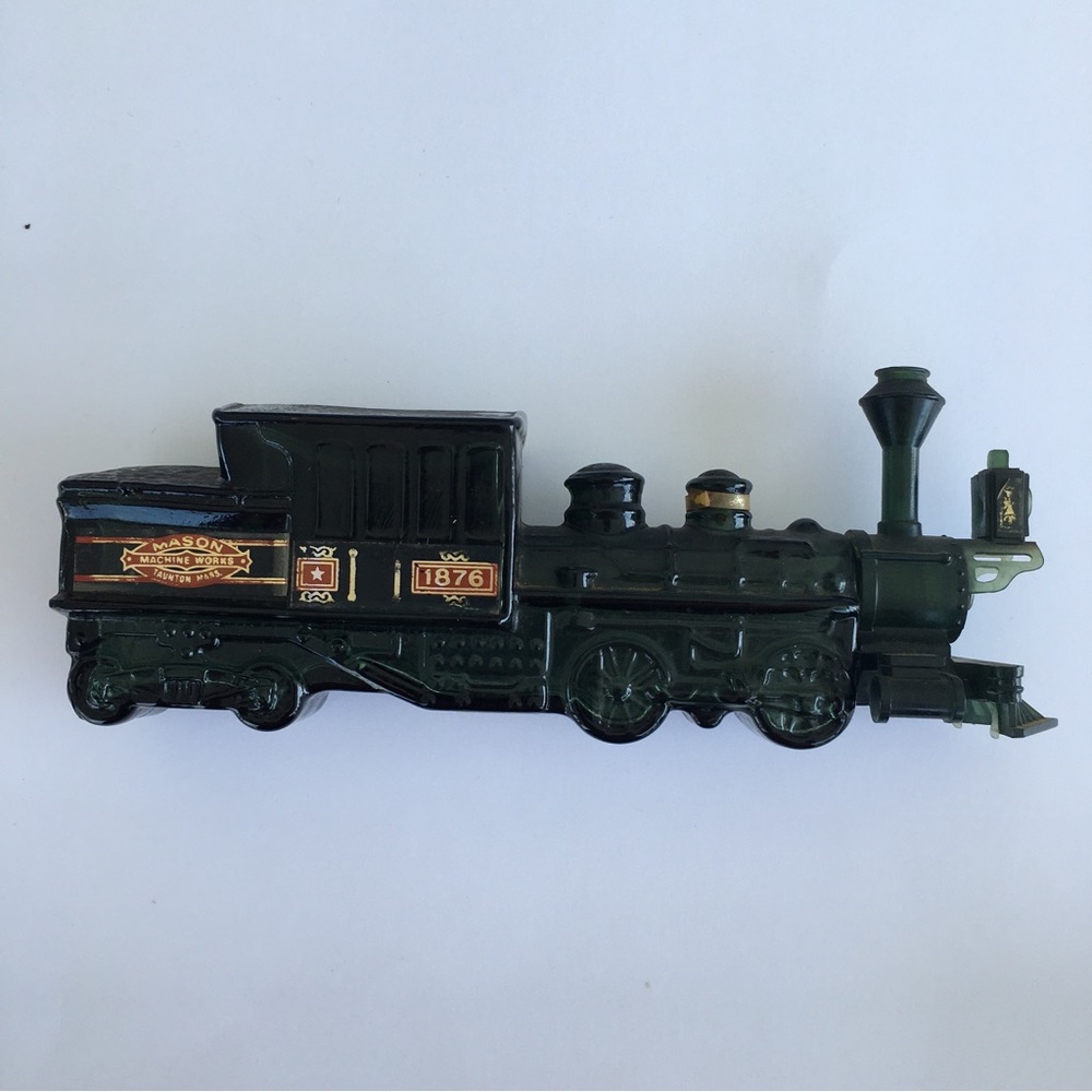 Train aftershave bottle